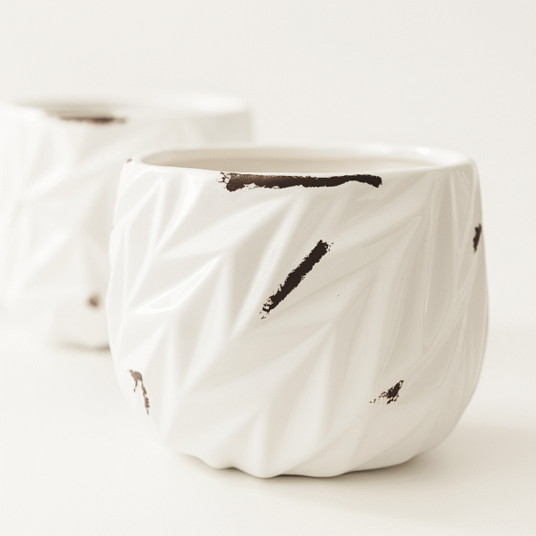 Osłonka ceramiczna na doniczkę Ø 12cm.