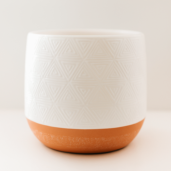 Osłonka ceramiczna na doniczkę Ø 12cm.