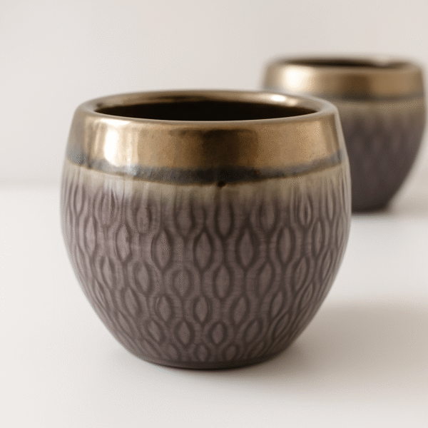 Osłonka ceramiczna na doniczkę Ø 12cm.