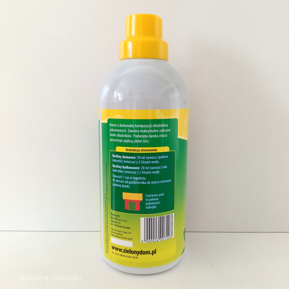 Nawóz do roślin zielonych
