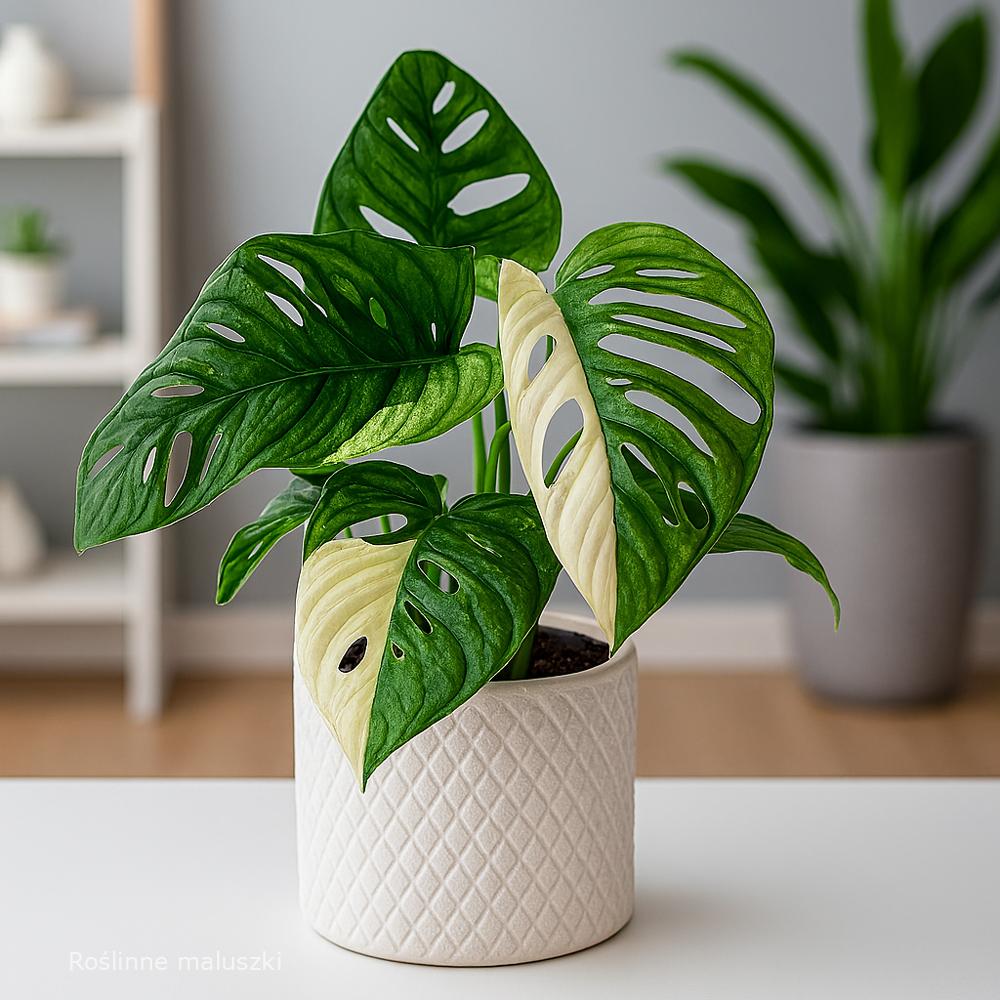 Monstera obliqua monkey Japanese Tricolor