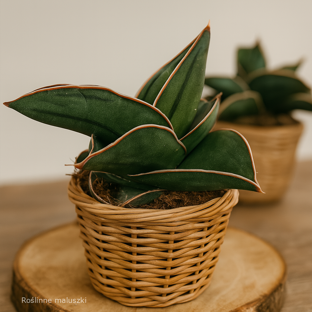 Sansevieria Samurai Dwarf Ø6cm. - Roślinne Maluszki