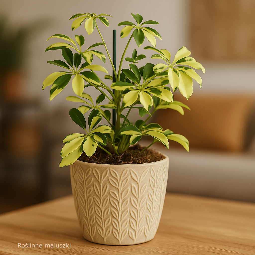 Schefflera arboricola Janine- szeflera drzewiasta