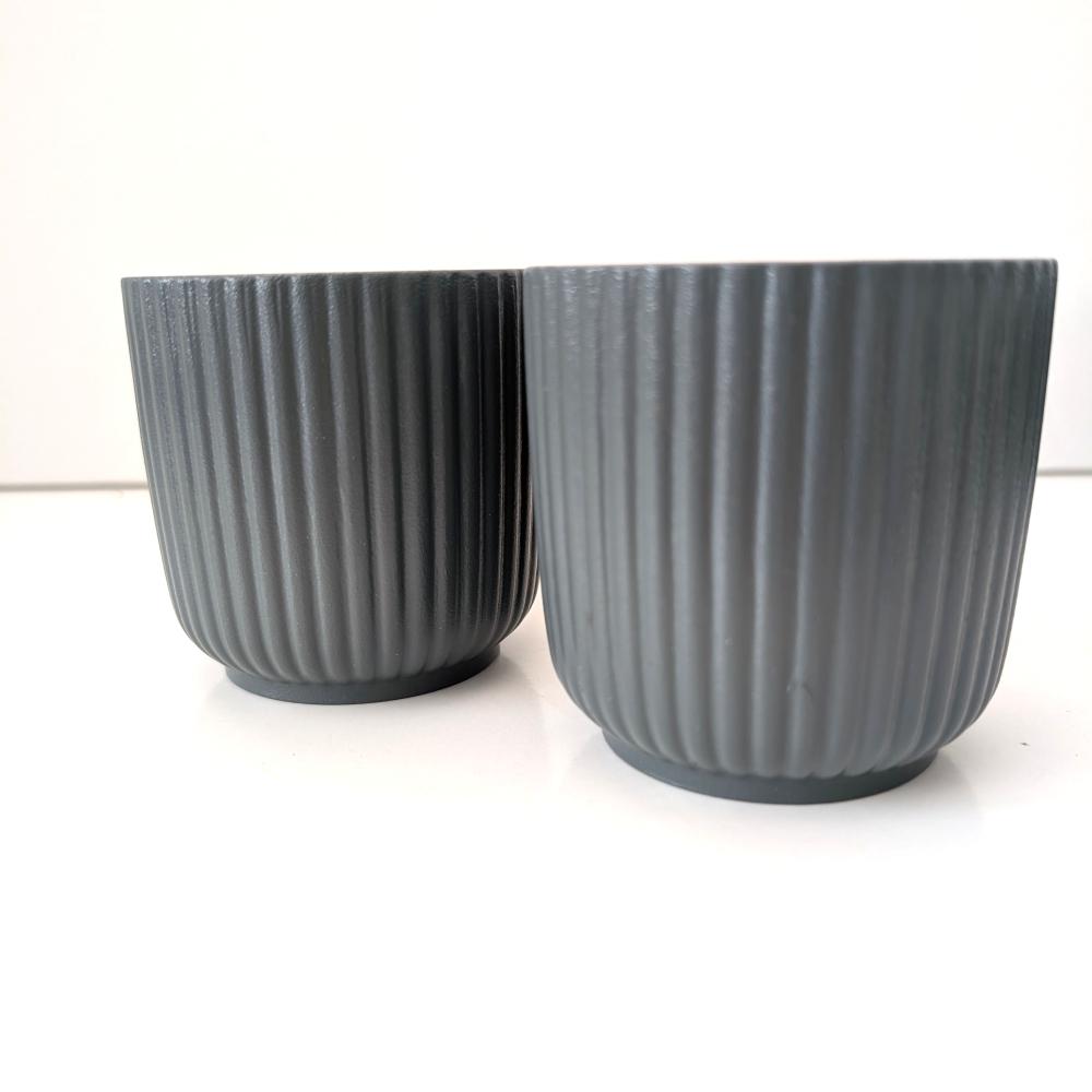 Osłonka szara Ø 7cm.