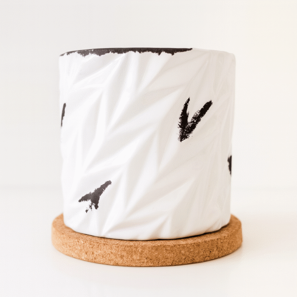 Osłonka biała Ø 12cm.