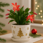 Schlumbergera-grudnik CZERWONY Ø9cm.