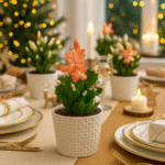 Schlumbergera-grudnik ORANGE Ø9cm.