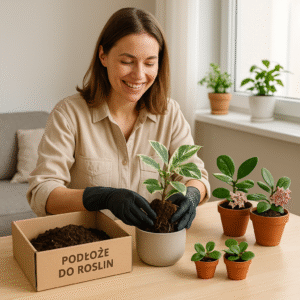 Usługa przesadzania roślin