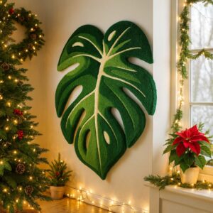 Dywan 63x55 Monstera - tufting