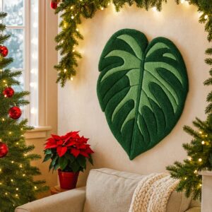 Dywan 63x55 Liść - tufting