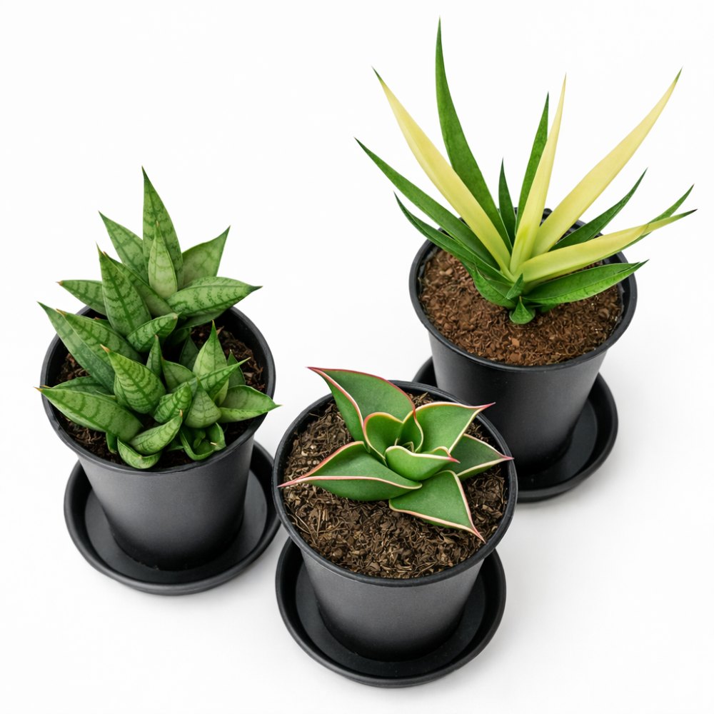 Sansevieria Easy Start – Trio