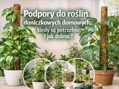 podpory do roślin domowych