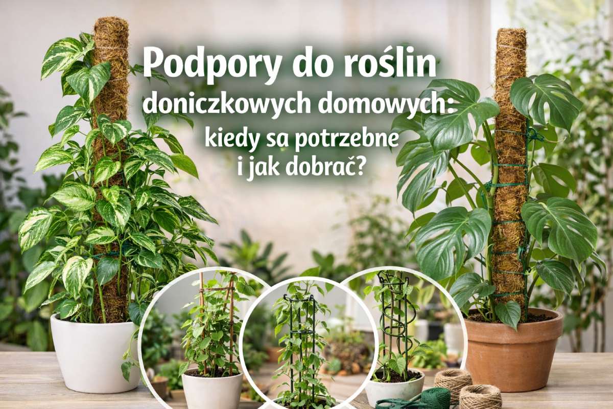 Podpory do roślin: kiedy są potrzebne i jak dobrać?